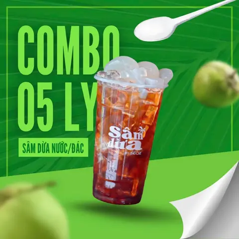Hình ảnh Sâm dừa đác - dừa nước - 5 ly
