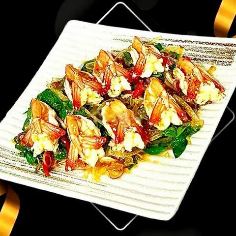 Hình ảnh Gỏi xoài tôm sú sốt Thái