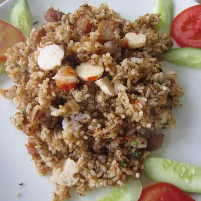 Hình ảnh Cơm chiên Indonesia chay