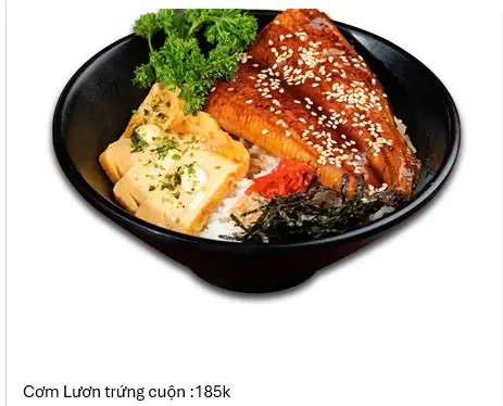 Hình ảnh Cơm lươn trứng cuộn