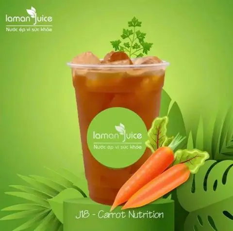 Hình ảnh Nước ép cà rốt - Carrot nutrition - J18