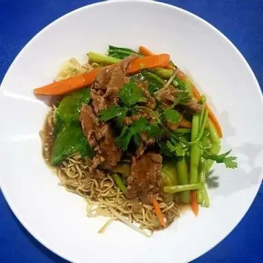 Hình ảnh Mì gói xào bò