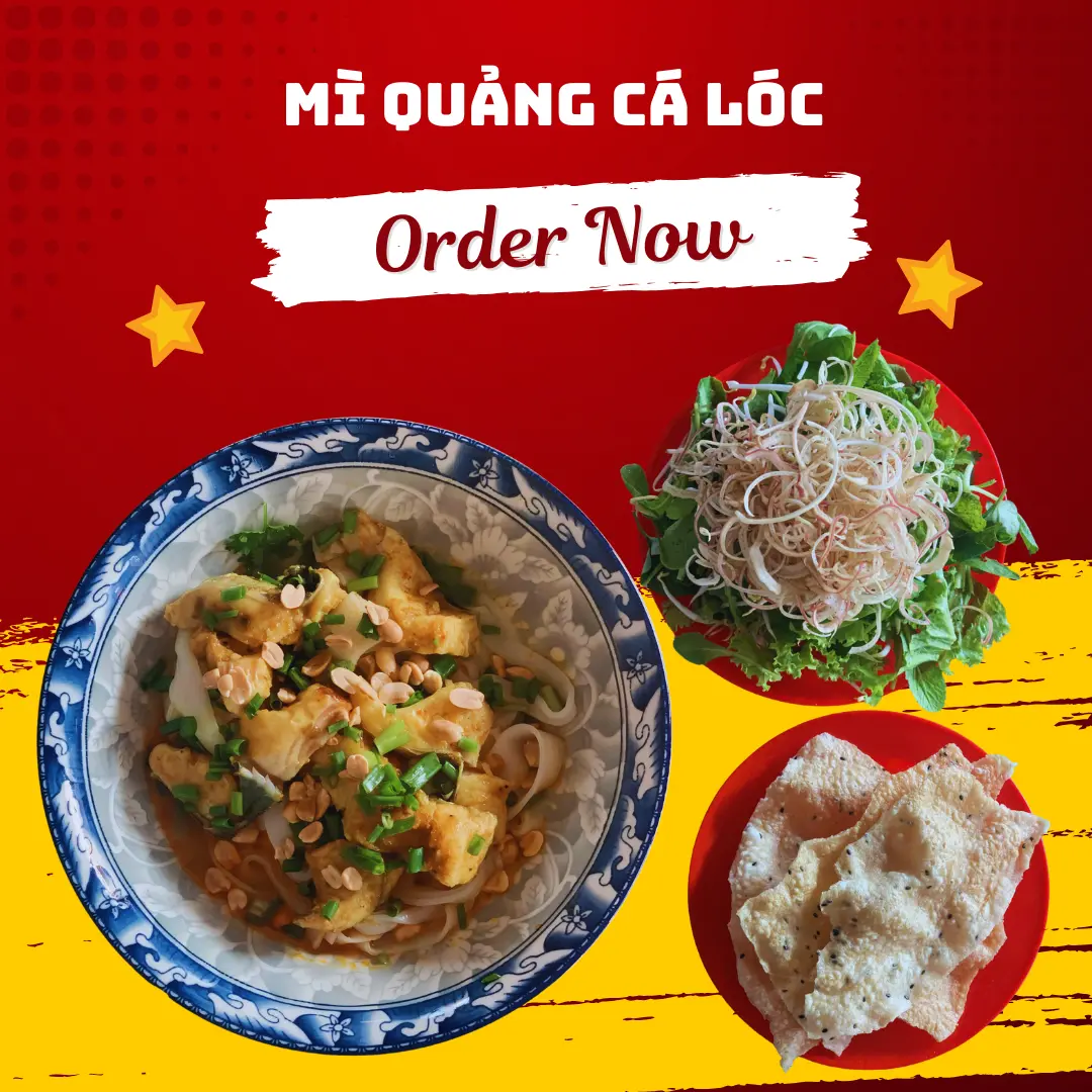 Hình ảnh MÌ QUẢNG CÁ LÓC 
