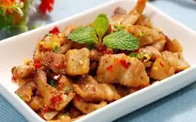 Hình ảnh Tóp mỡ xào tỏi