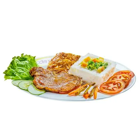 Hình ảnh Cơm tấm sườn cốt lết nướng