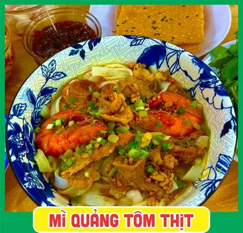 Hình ảnh Mì Quảng tôm thịt