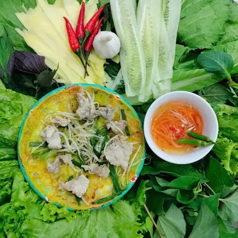 Hình ảnh Combo 10 bánh xèo thịt heo siêu giòn