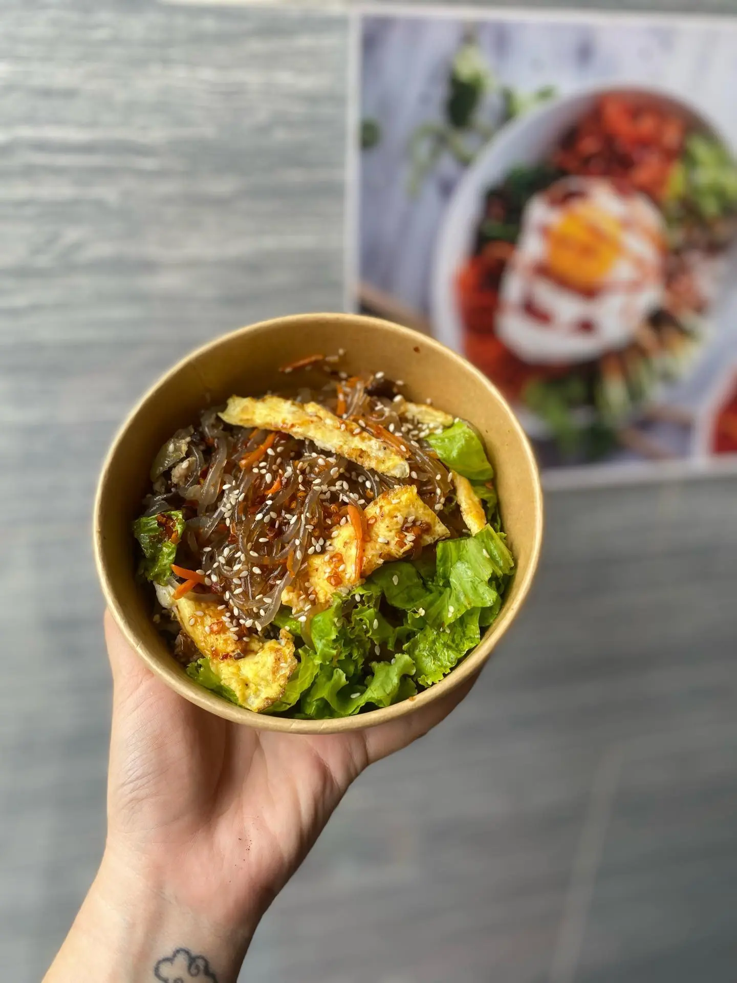 Hình ảnh Miến Hàn trộn