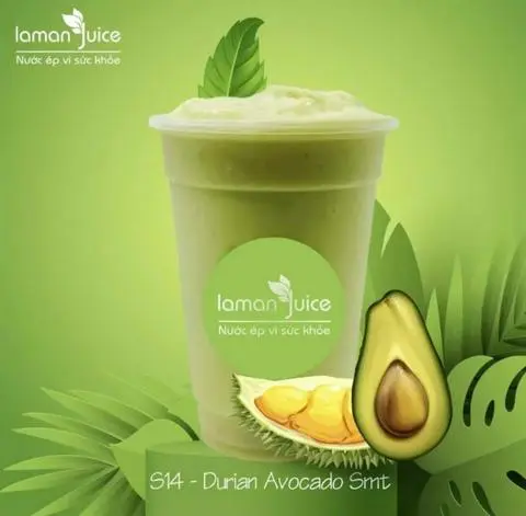Hình ảnh Sinh tố bơ sầu riêng - Durian avocado - S14