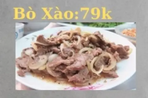 Hình ảnh Bò xào