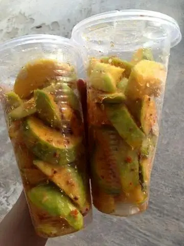 Hình ảnh Xoài lắc muối tôm