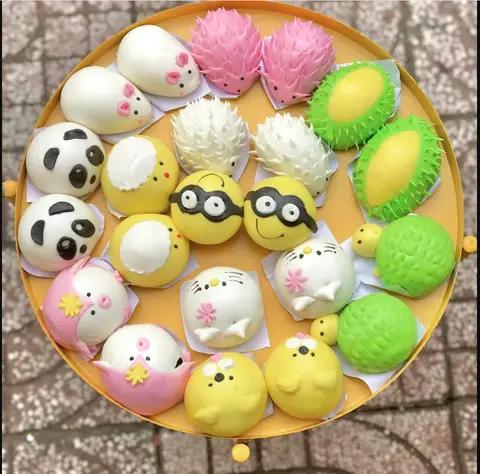 Hình ảnh Bánh hình thú cute