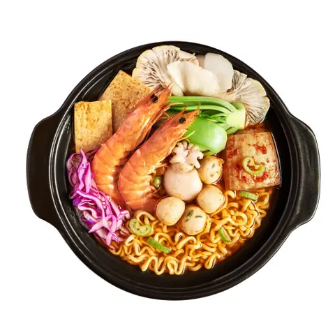 Hình ảnh Mì Kim chi hải sản.
