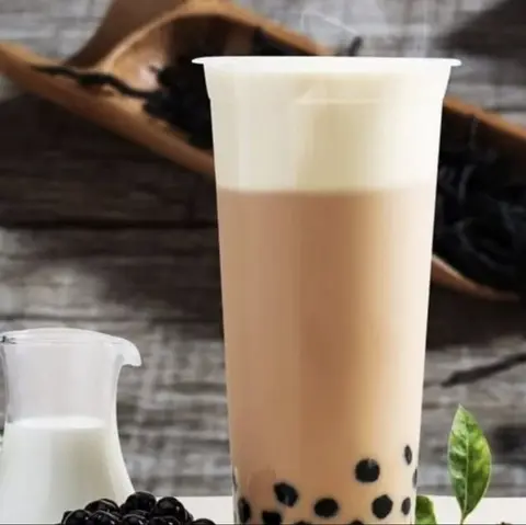 Hình ảnh Hồng trà trân châu kem cheese