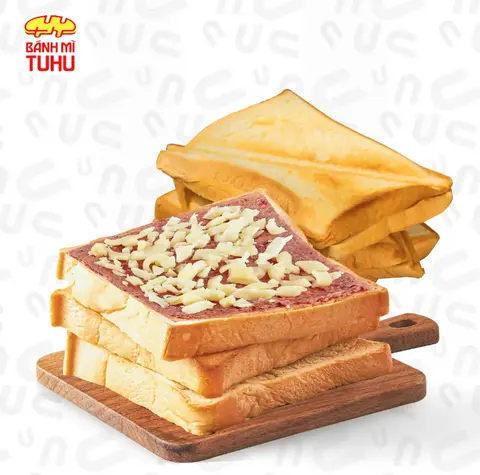 Hình ảnh Sandwich phomai pate bò Úc