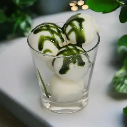 Hình ảnh Sữa chua matcha