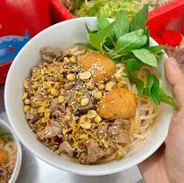 Hình ảnh Bún Bò Khô Chả Cua - Chả Heo