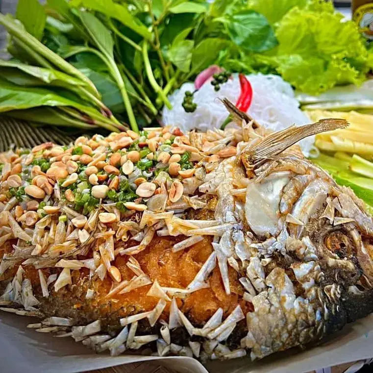 Hình ảnh Cá tai tượng chiên xù