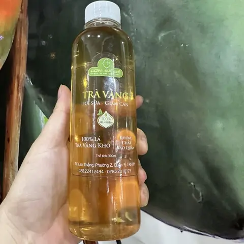 Hình ảnh Trà vằng nấu sẵn - chai 300ml