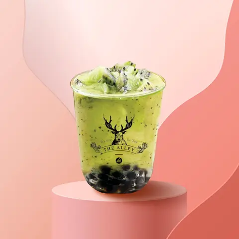 Hình ảnh Kiwi Trân Châu Đá Xay