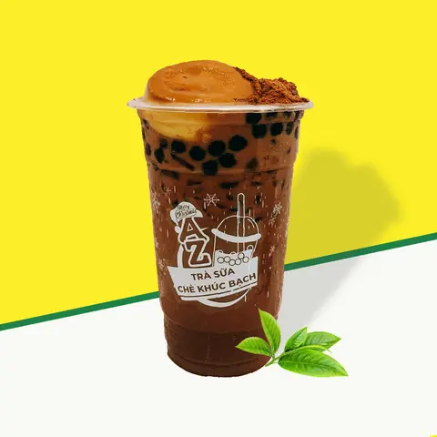Hình ảnh Milo dầm bánh flan size M