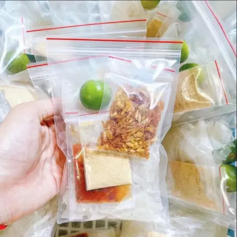 Hình ảnh Bánh tráng phơi sương muối nhuyễn