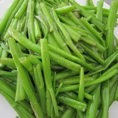Hình ảnh Rau muống xào chao chay