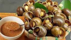 Hình ảnh Ốc bươu luộc sả