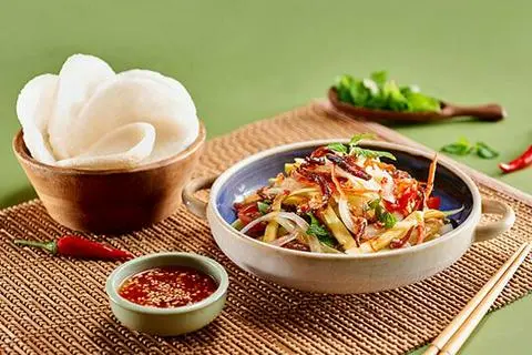 Hình ảnh Gỏi khô cá cơm