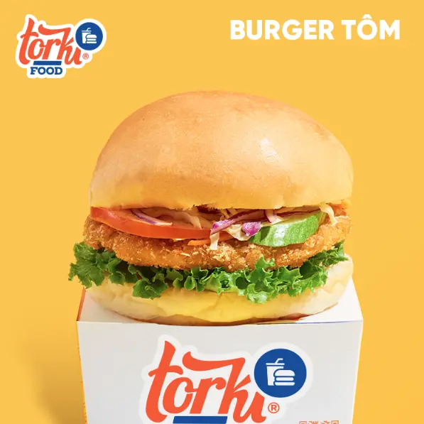 Hình ảnh Burger Tôm Giòn