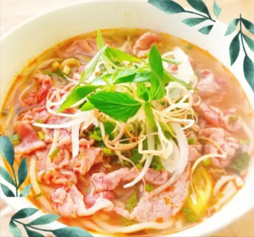 Hình ảnh Bún bò tái