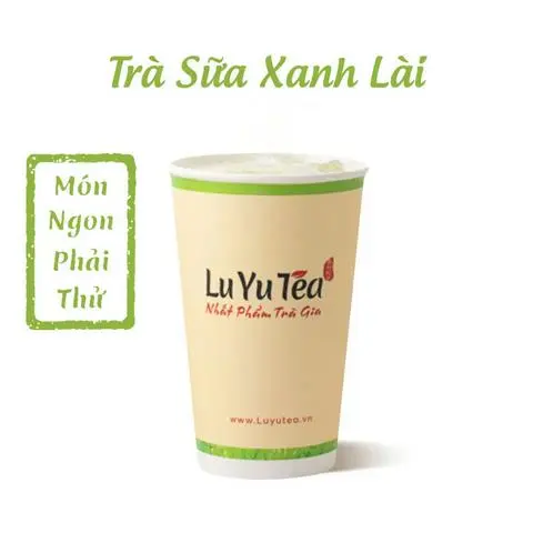 Hình ảnh Trà sữa xanh lài