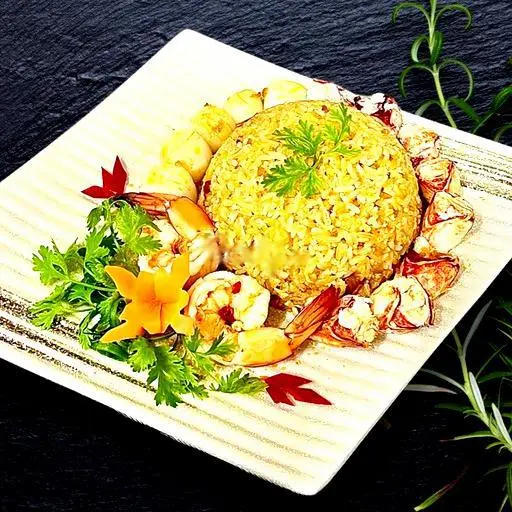 Hình ảnh Cơm tôm sò điệp XO - nho
