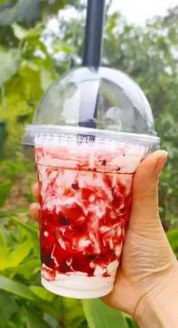 Hình ảnh Yaourt lắc dâu