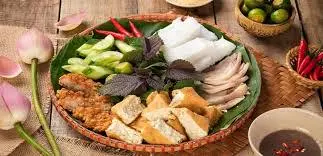 Hình ảnh Bún đậu nem chua rán