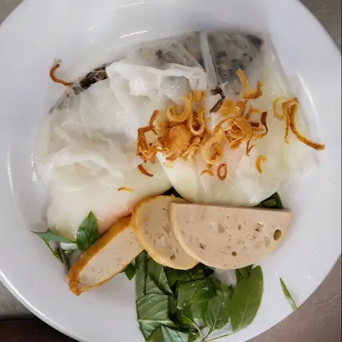 Hình ảnh Bánh cuốn trứng lòng đào