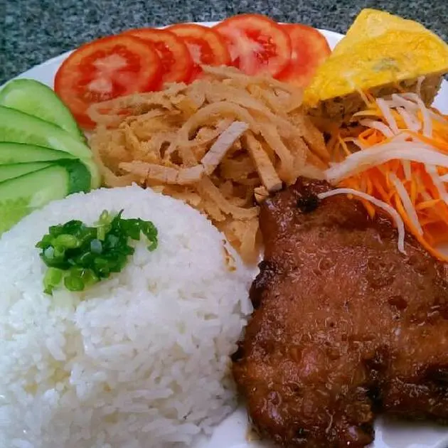 Hình ảnh Cơm sườn - bì - chả