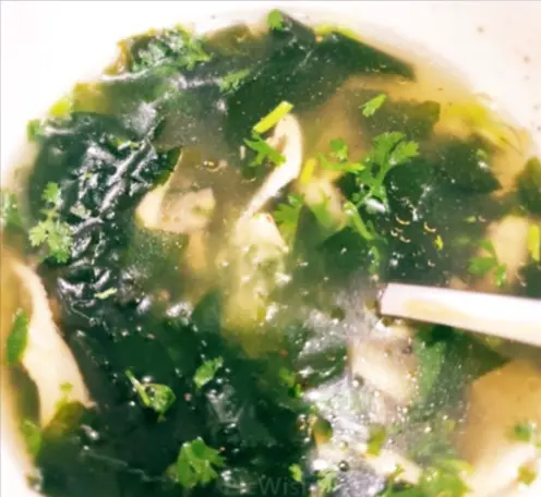 Hình ảnh Canh nấm rong biển 