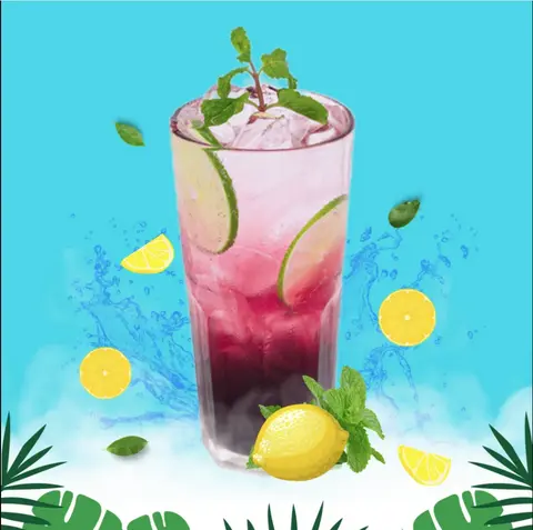 Hình ảnh Soda việt quất