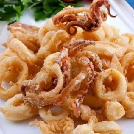 Hình ảnh Mực ống chiên xù