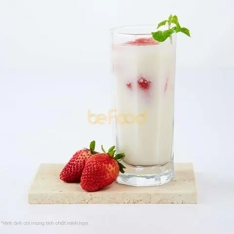 Hình ảnh Sữa tươi dâu