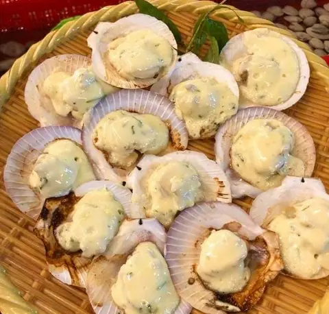 Hình ảnh Sò điệp nướng phô mai