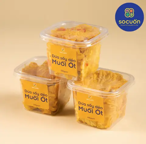 Hình ảnh Dứa sấy dẻo muối ớt - 200gr