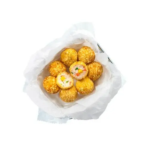 Hình ảnh Gà Viên Chiên Giòn
