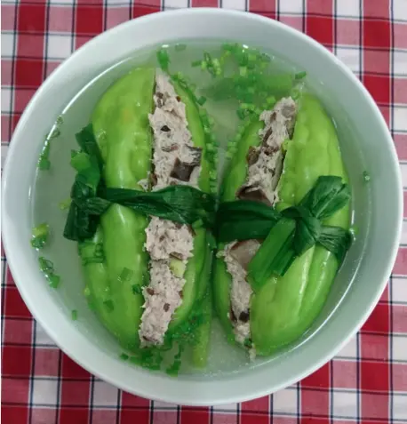 Hình ảnh Cơm canh khổ qua