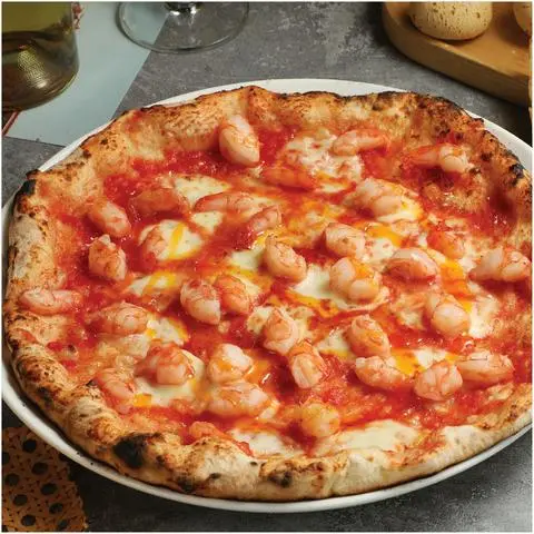 Hình ảnh Spicy shrimp pizza