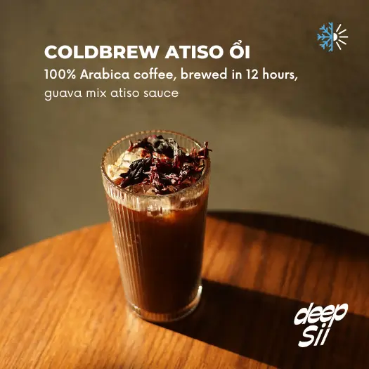 Hình ảnh Coldbrew Atiso Ổi