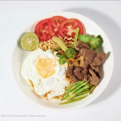 Hình ảnh Mì xào bò - trứng