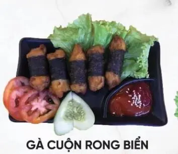 Hình ảnh Gà cuộn rong biển