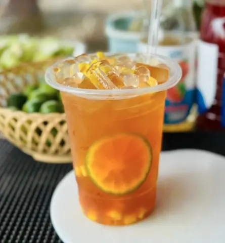 Hình ảnh Trà tắc cam xoài